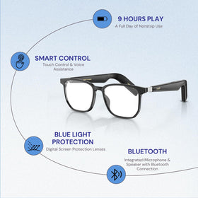 GetD glasses include a voice recorder for quick memos on the go.