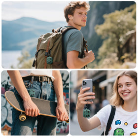 Getino AirPods 4 daily-use protection for outdoor adventures.