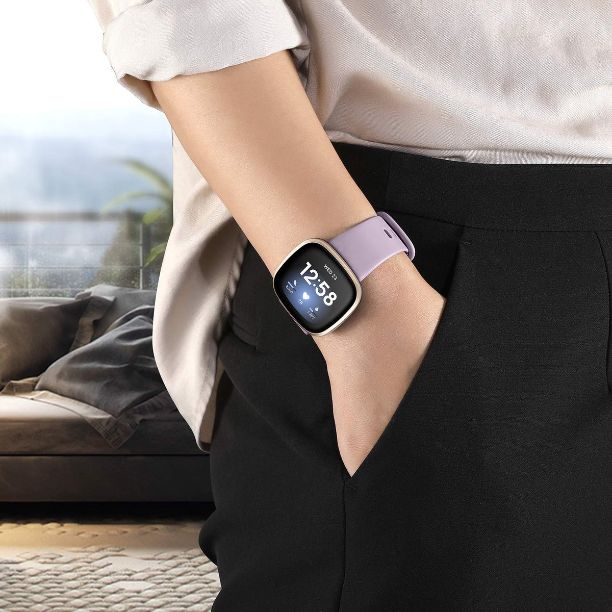 Getino gift-ready packaging for Versa and Sense bands