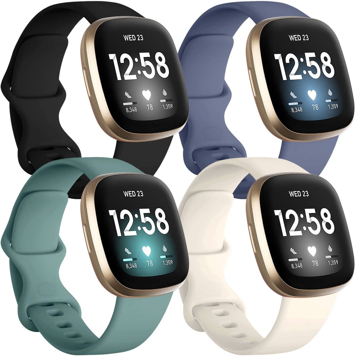 Getino Sense 2 black band on wrist for everyday comfort and secure fit