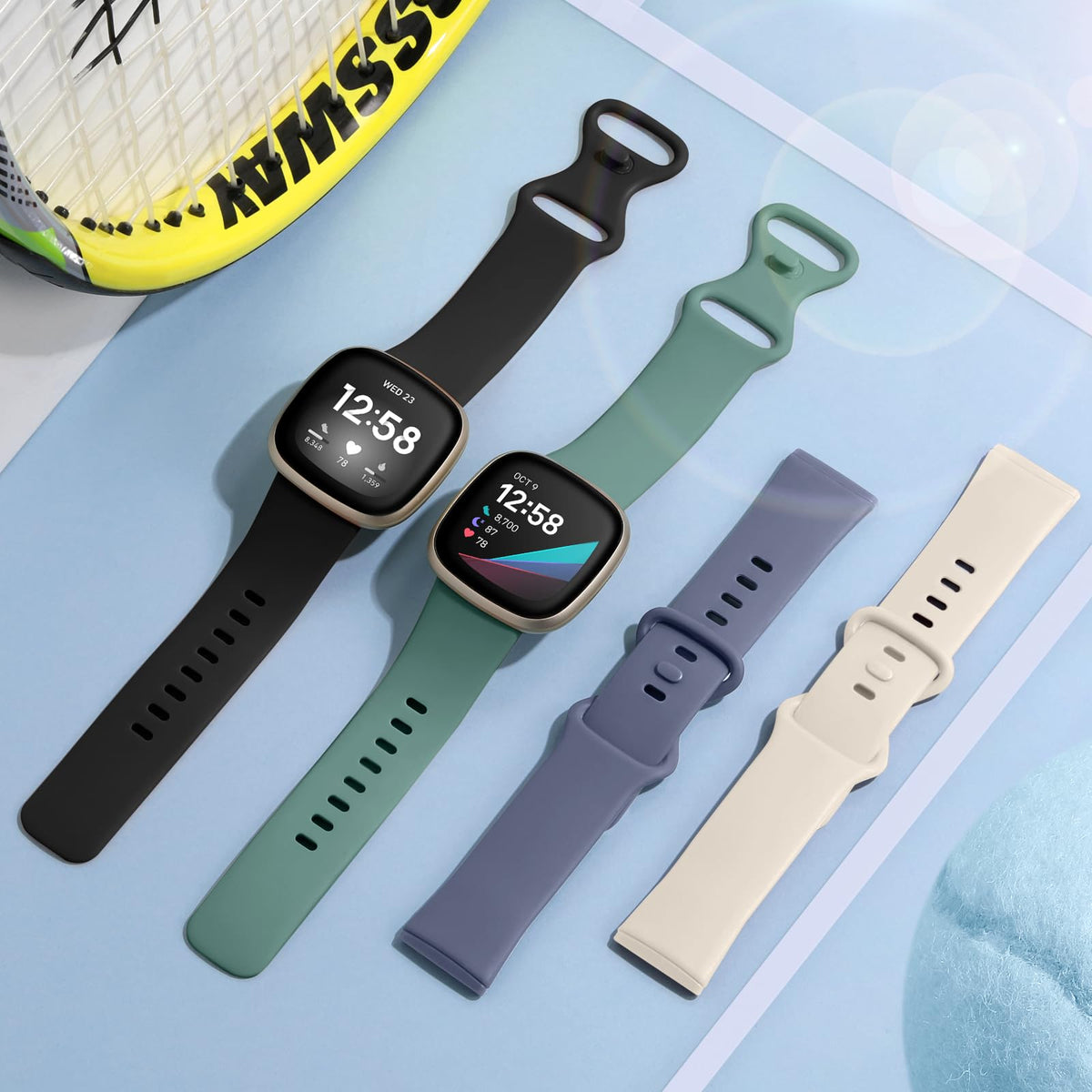 Getino apricot Sense band adds color while staying lightweight