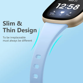 Getino Sense2 pink slim band enhances daily wear with soft elastomer.