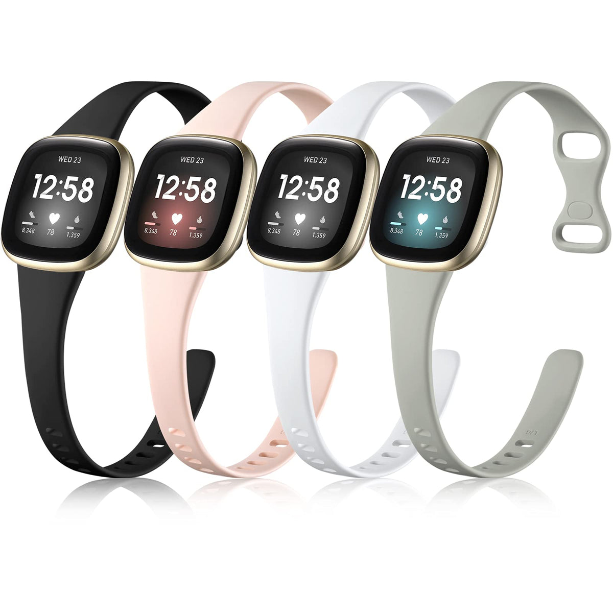 Getino Versa Band Slim black for secure daily wear