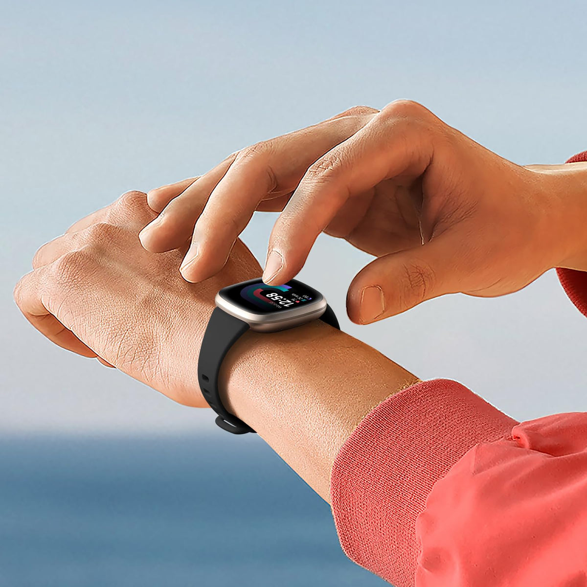 Getino Versa Band Slim white versatile for work and leisure