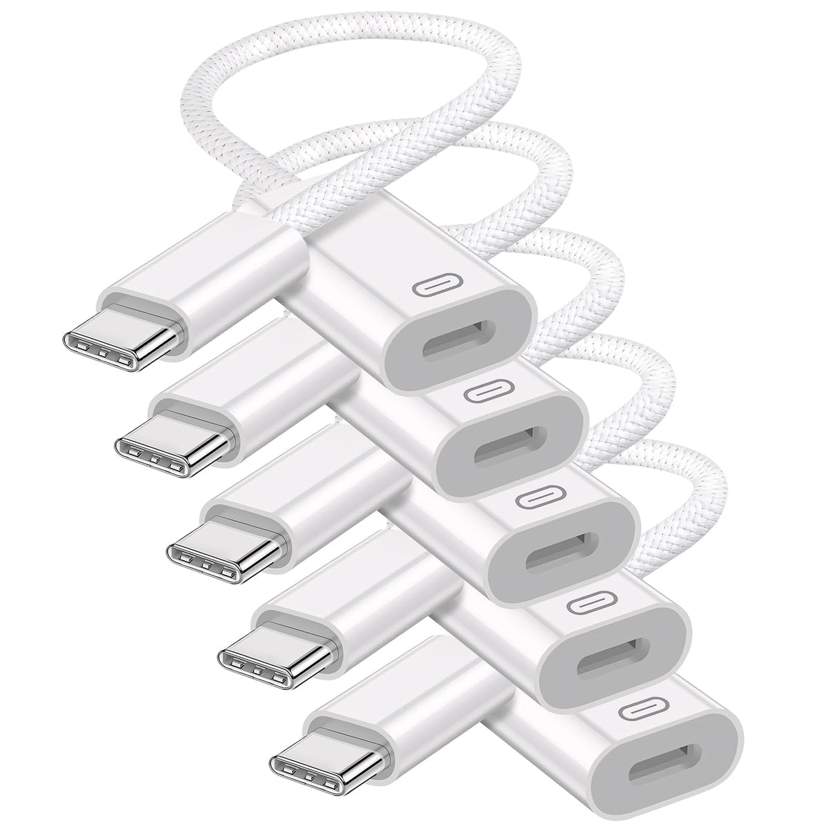 GetsISKON adapter front view showing compact design and benefits for travel
