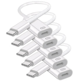 GetsISKON adapter front view showing compact design and benefits for travel