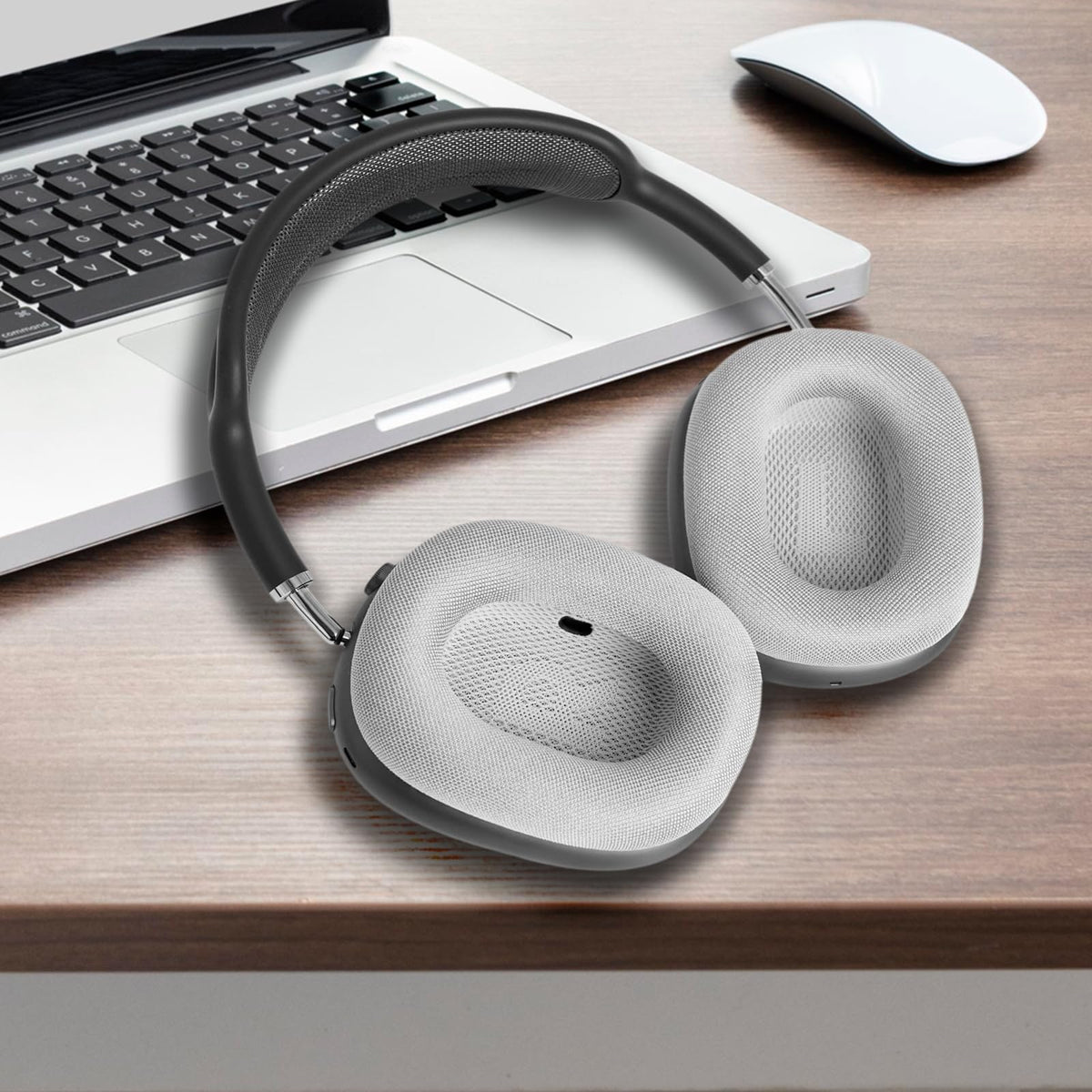 GEVO airpods max earpads durable build for long-lasting replacement.