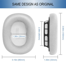 GEVO airpods max earpads easy-install design for quick setup.