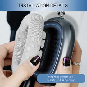 GEVO airpods max earpads memory-foam layer delivering slow rebound comfort.