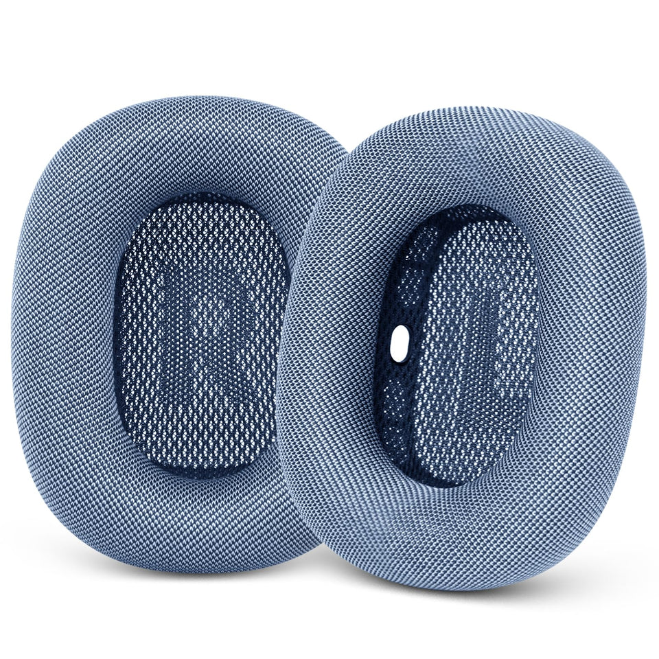 GEVO AirPods Max earpads with mesh fabric for breathable comfort