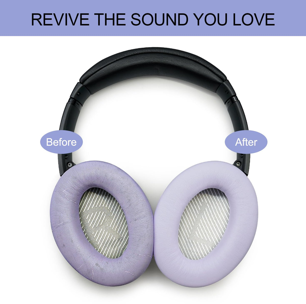 GEVO all-day comfort ear pads keep you comfortable through extended listening.