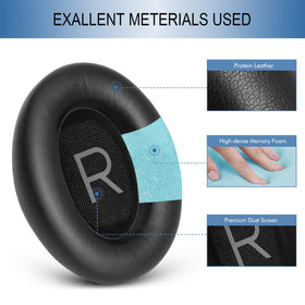 GEVO QC SE ear pads offer breathable comfort for daily use.