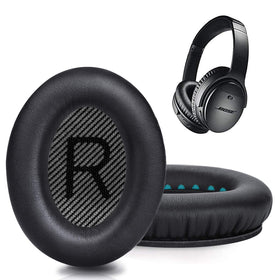GEVO Bose QC35 ear pads memory foam improve comfort during long listening sessions