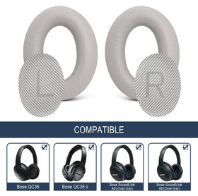 GEVO Bose QC35 foam detail showing dense support and durability