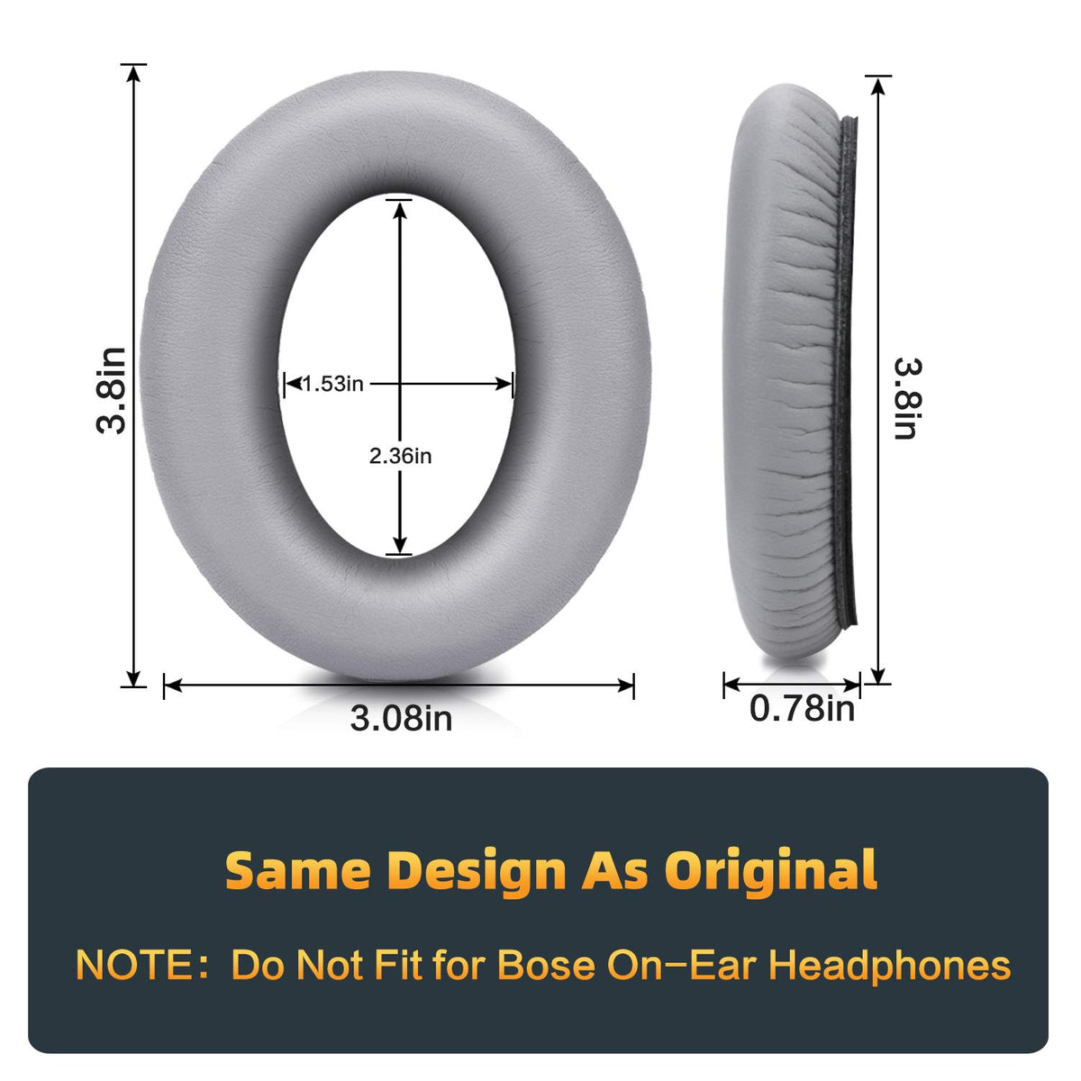 GEVO Bose QC35 II ear pads offer easy install and refreshed listening experiences.