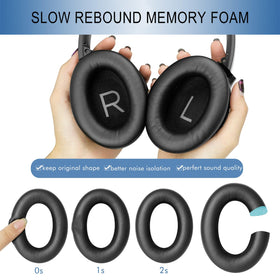 GEVO QC45 ear pads with easy-install design for quick replacement.