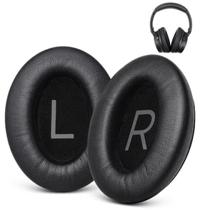 GEVO ear pads for Bose QC45 replacement with premium leather for comfort.