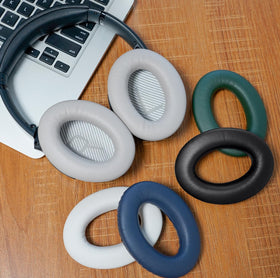 GEVO ear pads with easy-install guide for DIY replacement