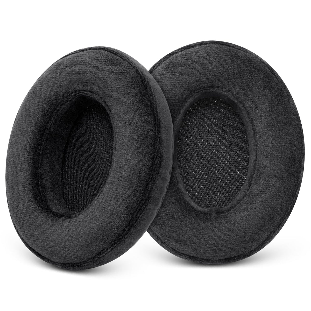 GEVO front view of replacement ear pads showing velour comfort benefit