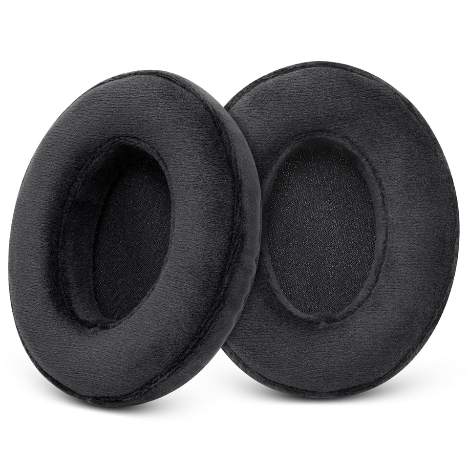 GEVO front view of replacement ear pads showing velour comfort benefit