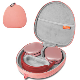 GEVO pink front case protecting AirPods Max, durable protection