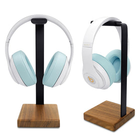 GEVO Headphone Stand with anti-slip base prevents slips during busy work sessions.