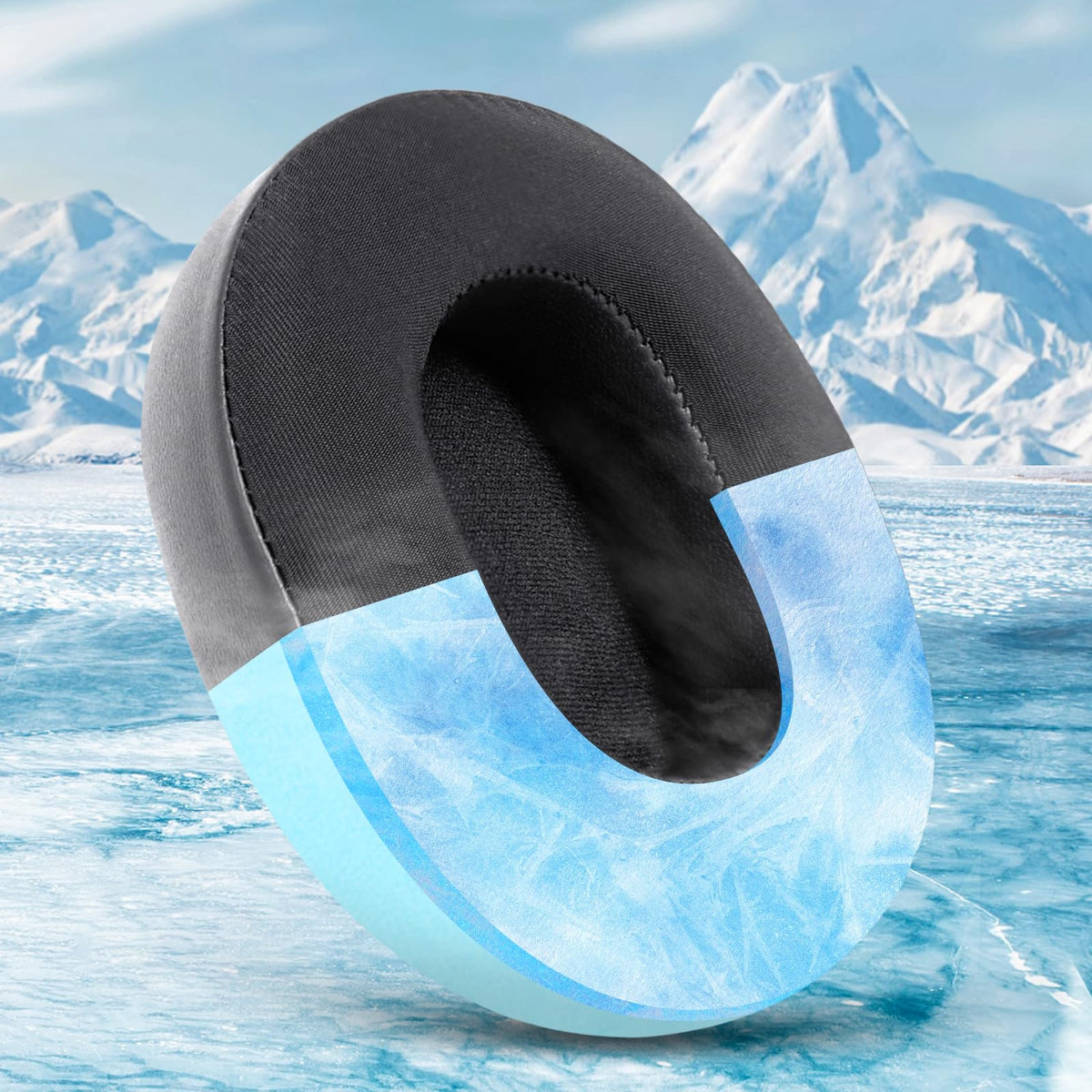 GEVO earpads installed on Skullcandy headset improving seal and bass