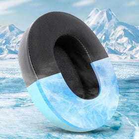 GEVO earpads installed on Skullcandy headset improving seal and bass