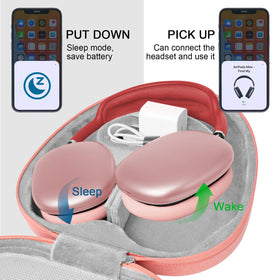 GEVO interior soft velour lining protecting ear cups from scratches