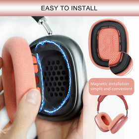 GEVO memory foam ear pads reveal slow rebound comfort.