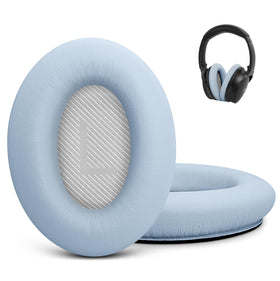 GEVO premium ear pads for Bose QC35 in Moonstone Blue offering soft, all-day comfort