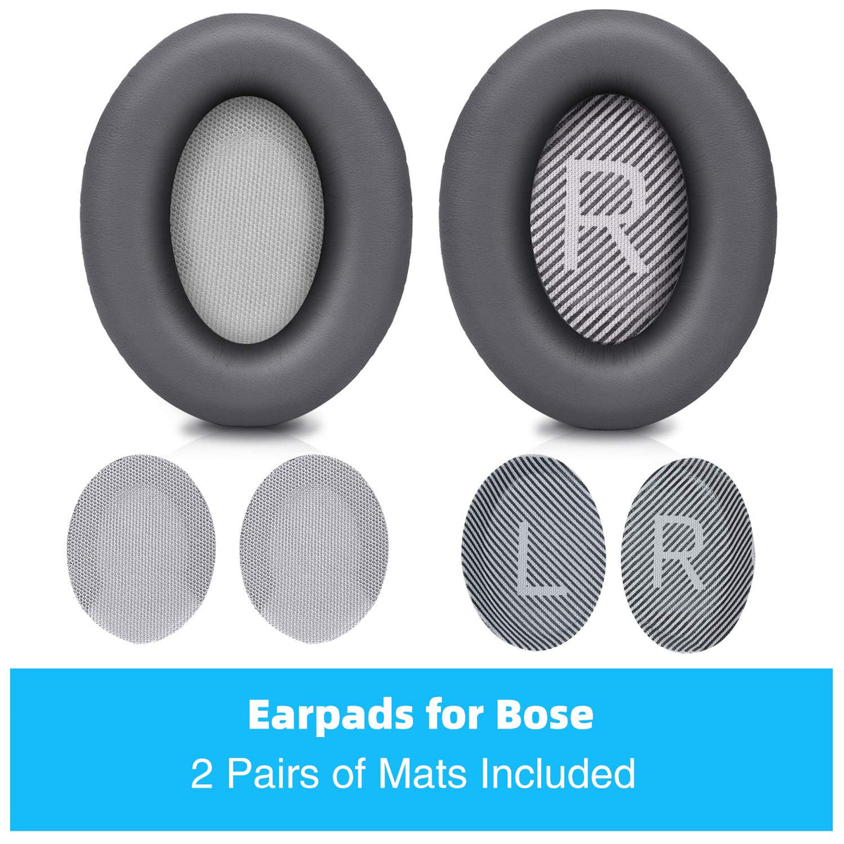 GEVO protein leather ear pads offer a skin-friendly, soft touch.