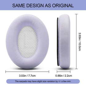 GEVO PU leather ear cushions for QC35 deliver durable comfort and premium feel.