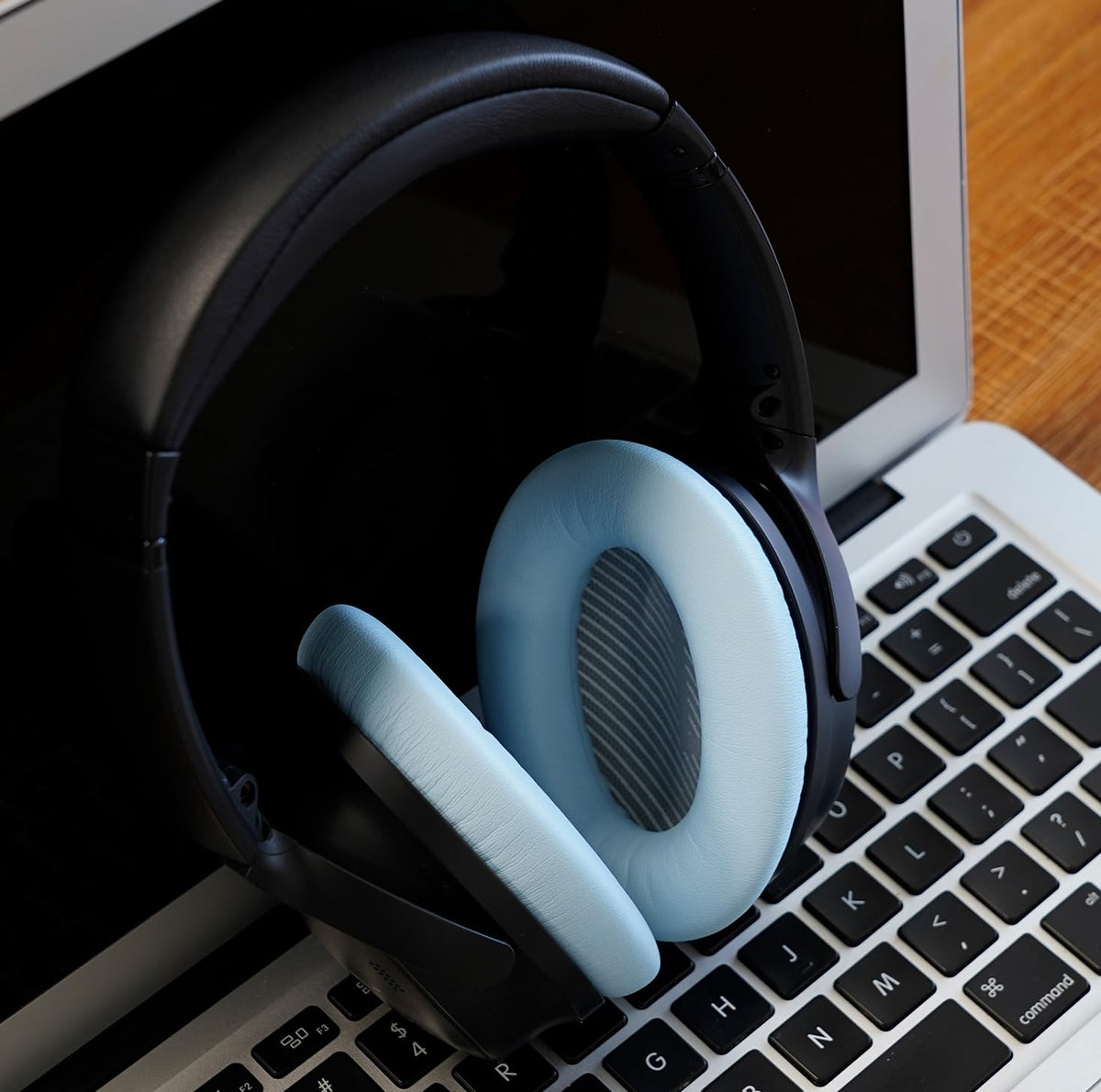 GEVO PU leather ear cushions for QuietComfort QC35 for comfortable wear
