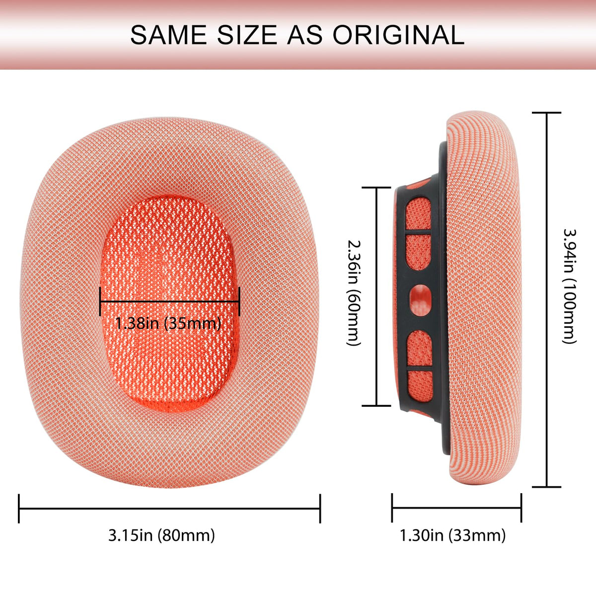 GEVO sealing rings provide immersive noise isolation.