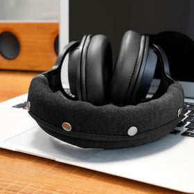 GEVO-black headband cover fits large gaming headsets
