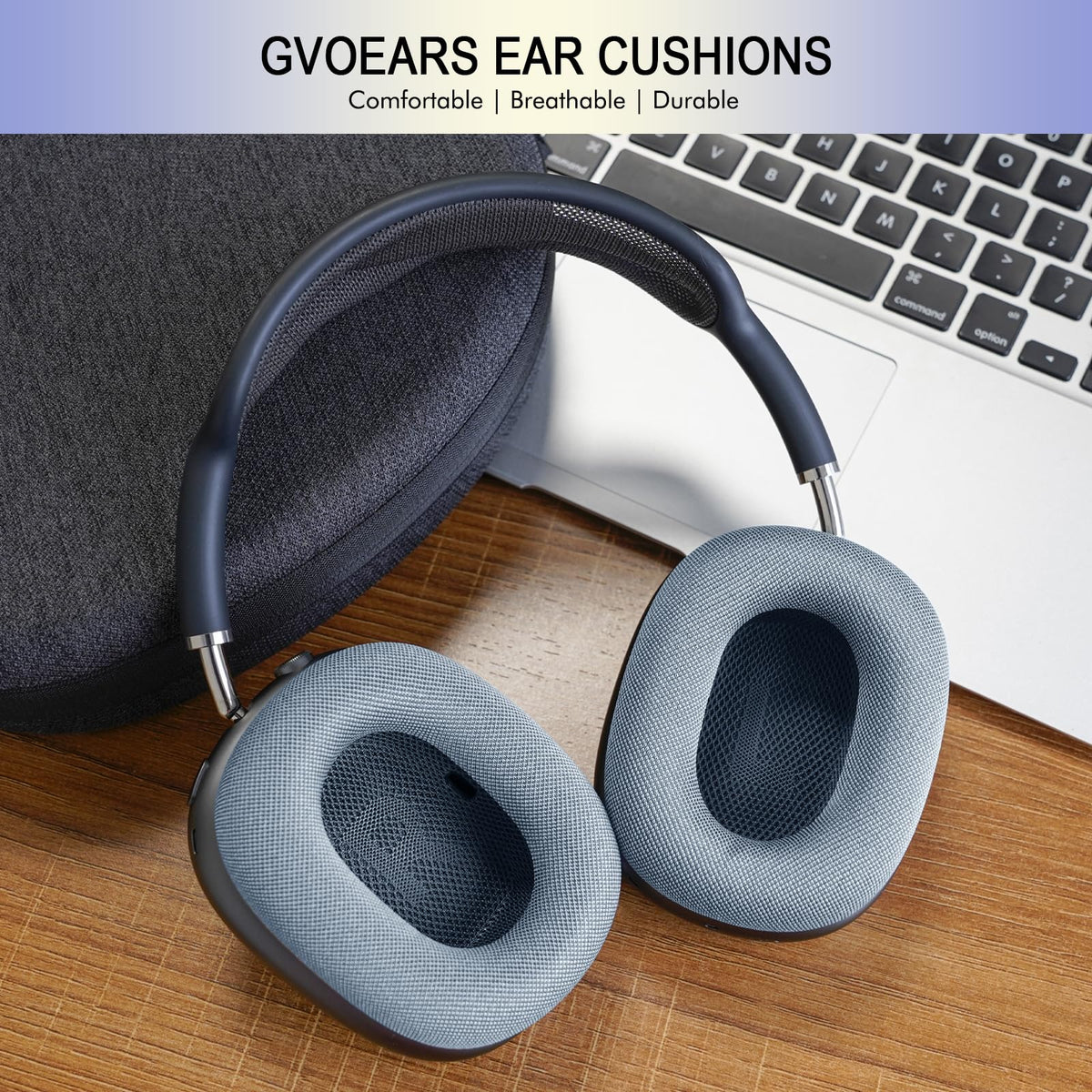 G GVOEARS replacement cushions fit AirPods Max 2024 snugly for everyday use