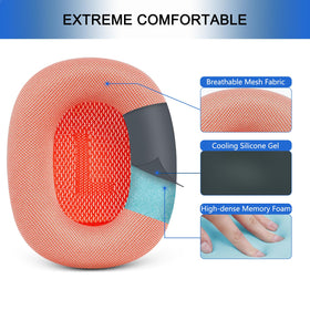 GGVOEARS memory foam core in AirPods Max ear cushions for a plush feel.