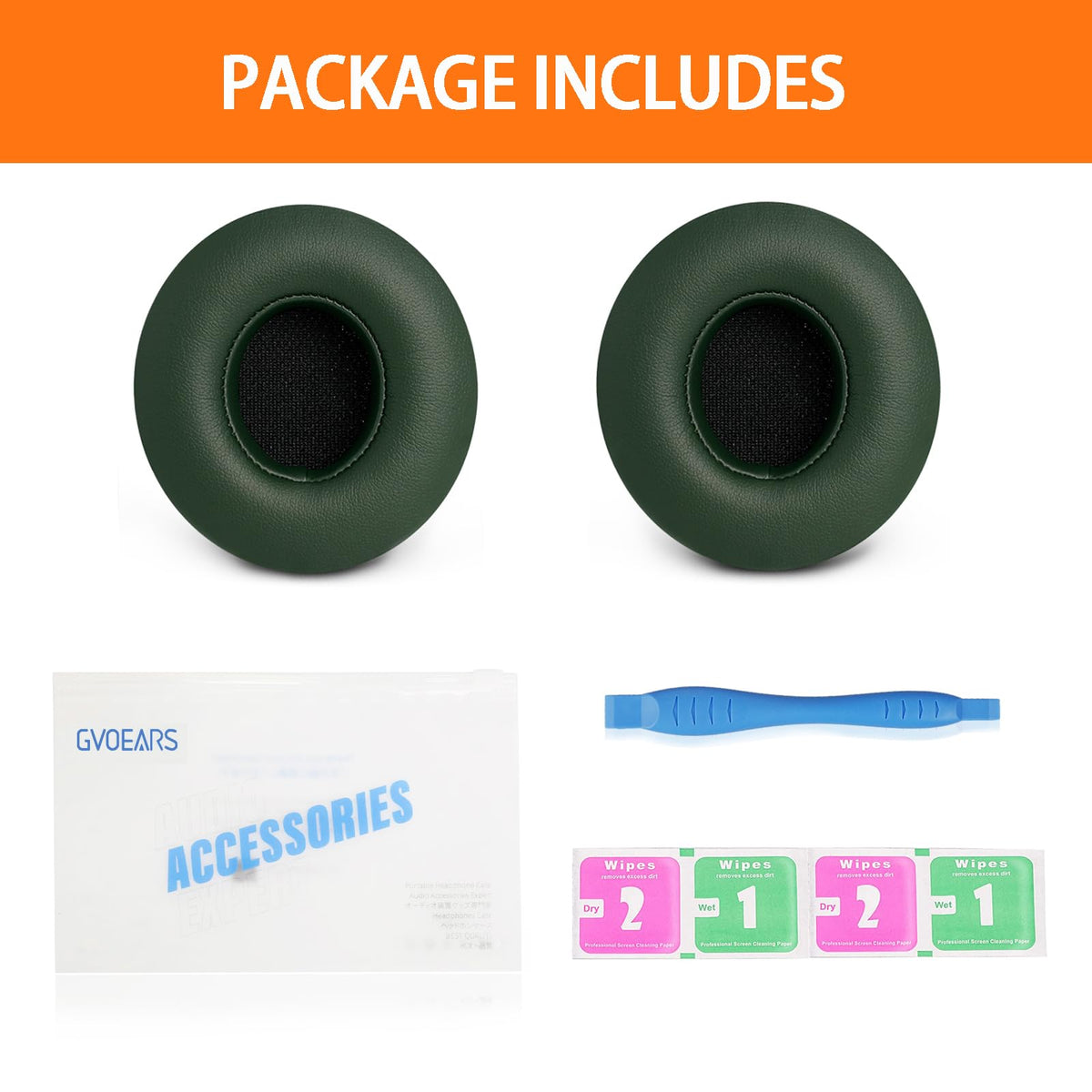 G GVOEARS Beats Solo compatibility note for secure fit.