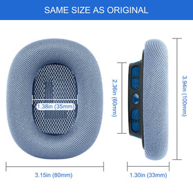 G GVOEARS blue cushions highlight the color option