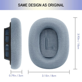 G GVOEARS blue ear pads evoke a fresh look with durable construction