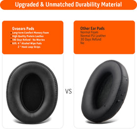 GGVOEARS close-up inner padding shows breathable design.