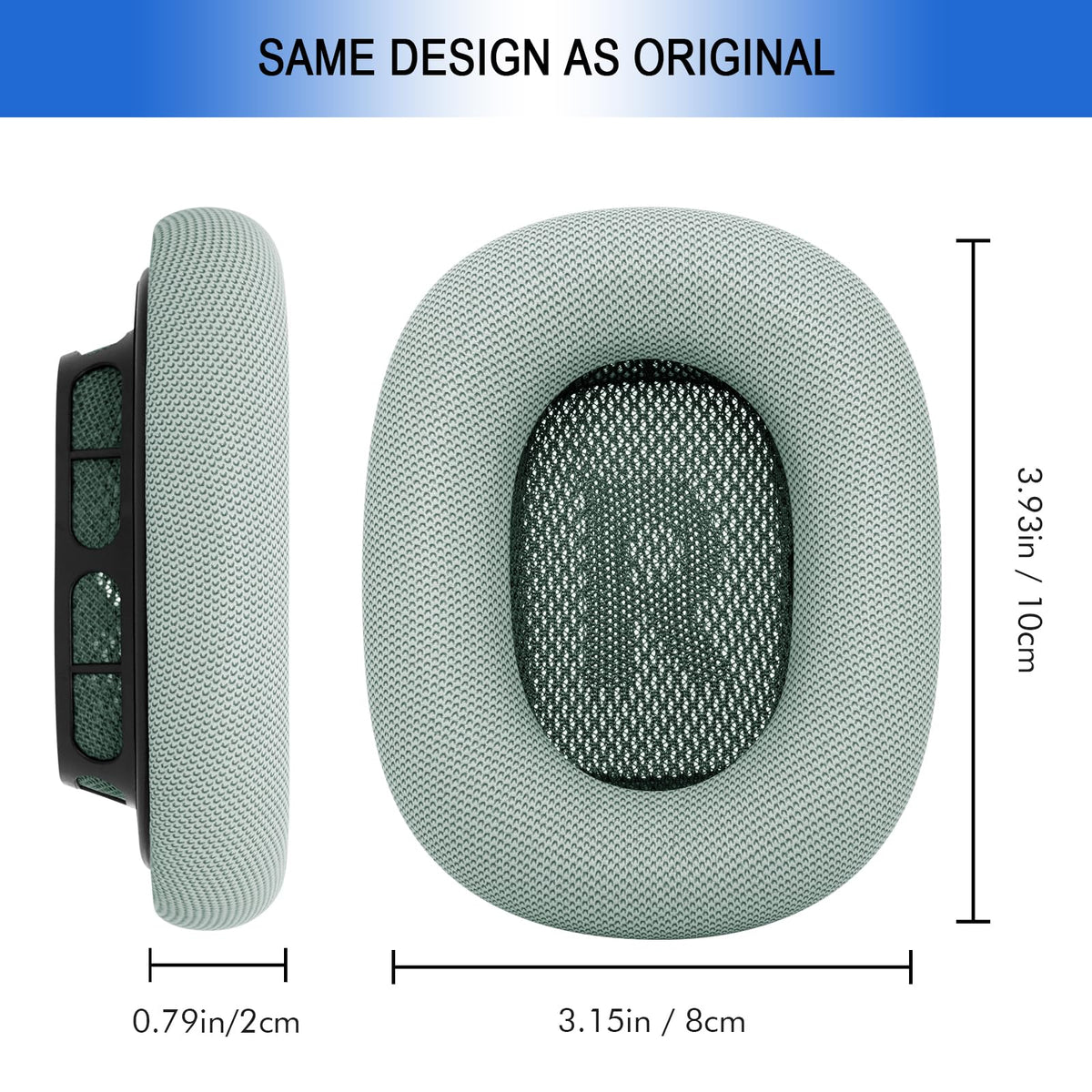 G GVOEARS compatibility with AirPods Max ensures proper fit.