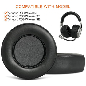 GGVOEARS earpads memory foam interior for plush cushioning during long sessions