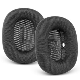 G VOEARS ear cushions for AirPods Max in gray, front view for comfortable daily listening