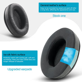 G GVOEARS ear pad installation easy clip fit for quick replacement.