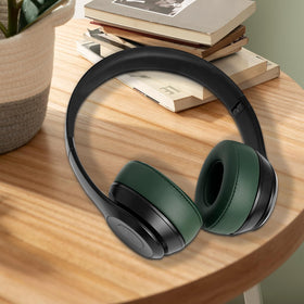 G GVOEARS blackish green earpad color complements Beats Solo styling.