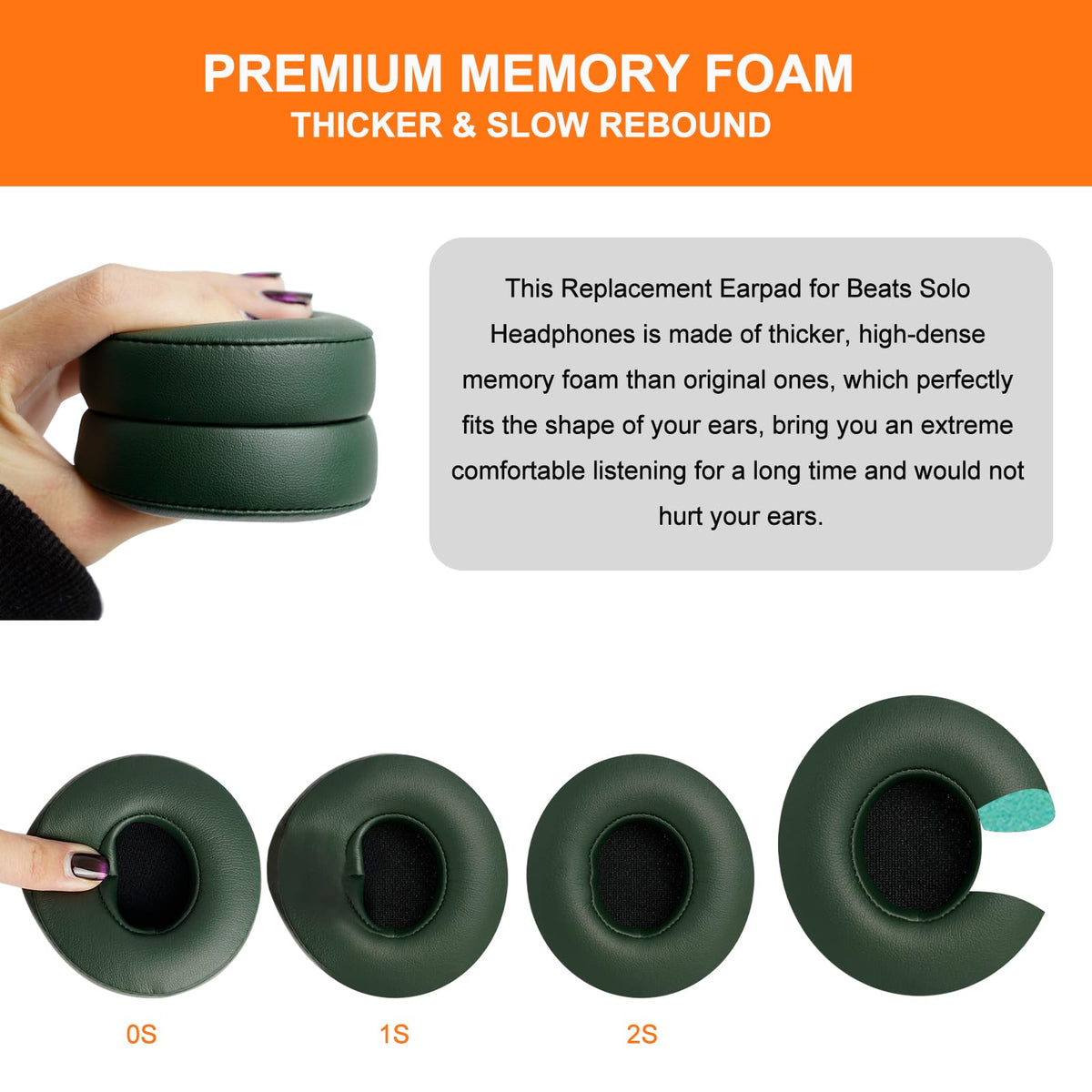 G GVOEARS stitched inner seam and adhesive ensure long lasting wear.