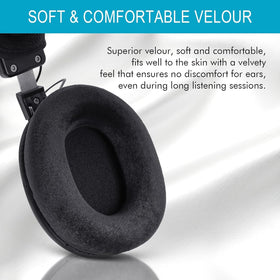 G GVOEARS compatible ear pads fit MDR-7506, V6, V7, and CD900ST models.