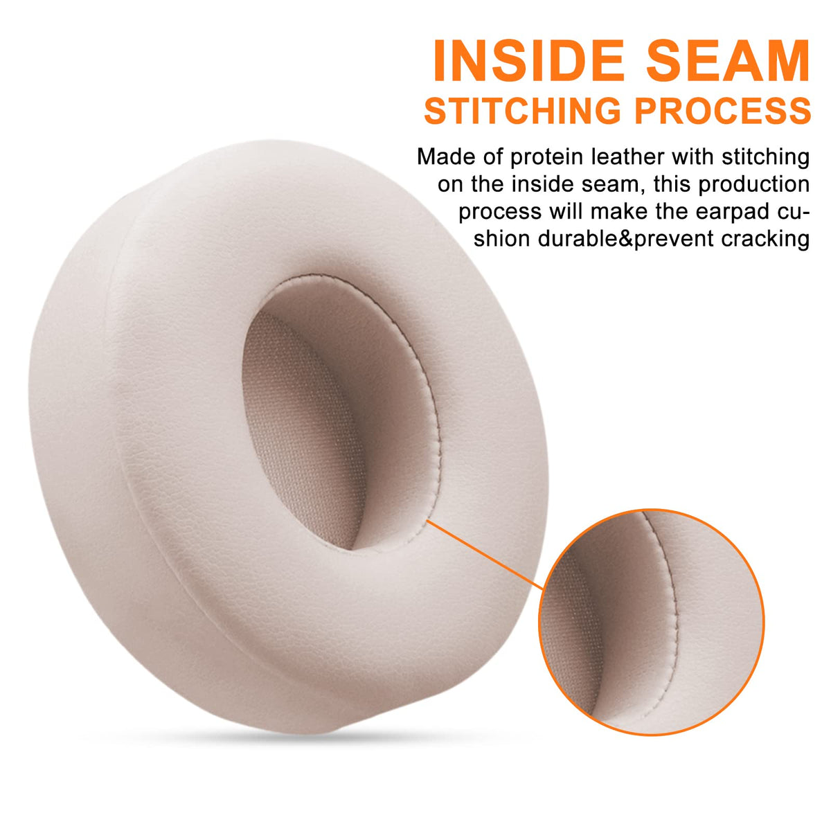 Memory foam close-up highlights dense, slow rebound for noise isolation